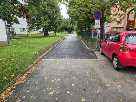 Asfaltiranje dela dovoza  Za vrtovi Foto Boštjan Otoničar (3)